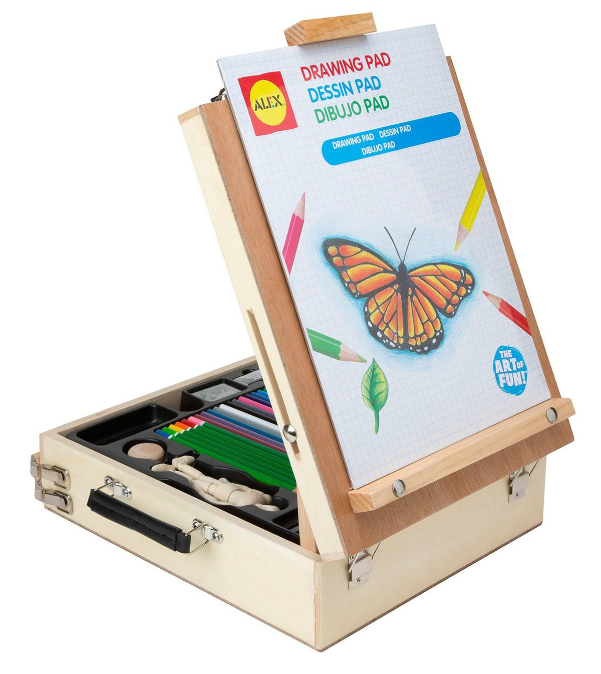 Travelers Sketch & Draw Easel Case D79837
