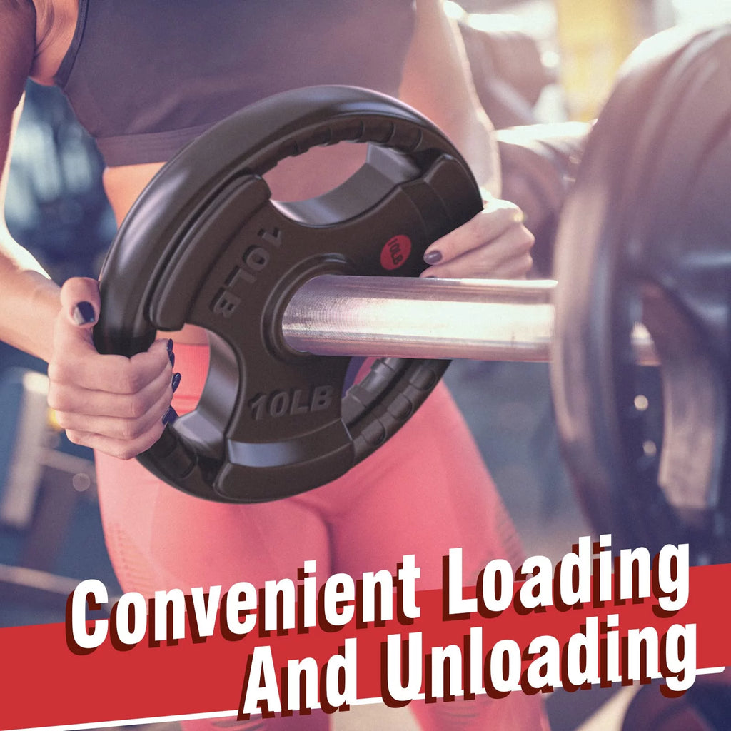 90lbs 2 Inch Rubber Coated Olympic Weight Plate W94956