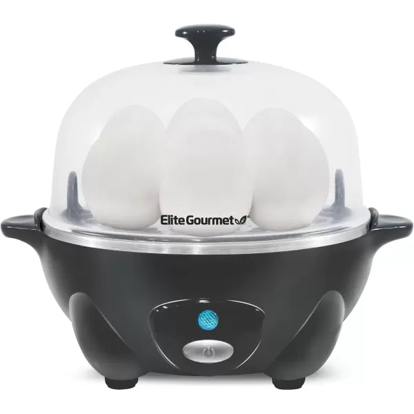 7 Egg Capacity Electric Egg Cooker with Auto Shut-Off S8710