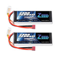 11.1V 50C 3200mAh 3S Lipo Battery 2 Pack O1876