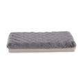 Dark Grey Foam Dog Crate Mat and Pet Bed W1136
