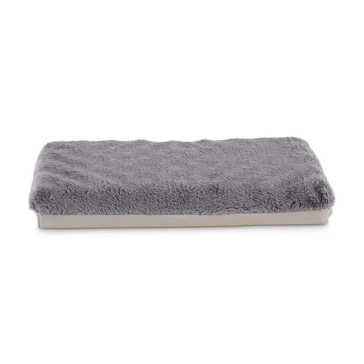 Dark Grey Foam Dog Crate Mat and Pet Bed W1136
