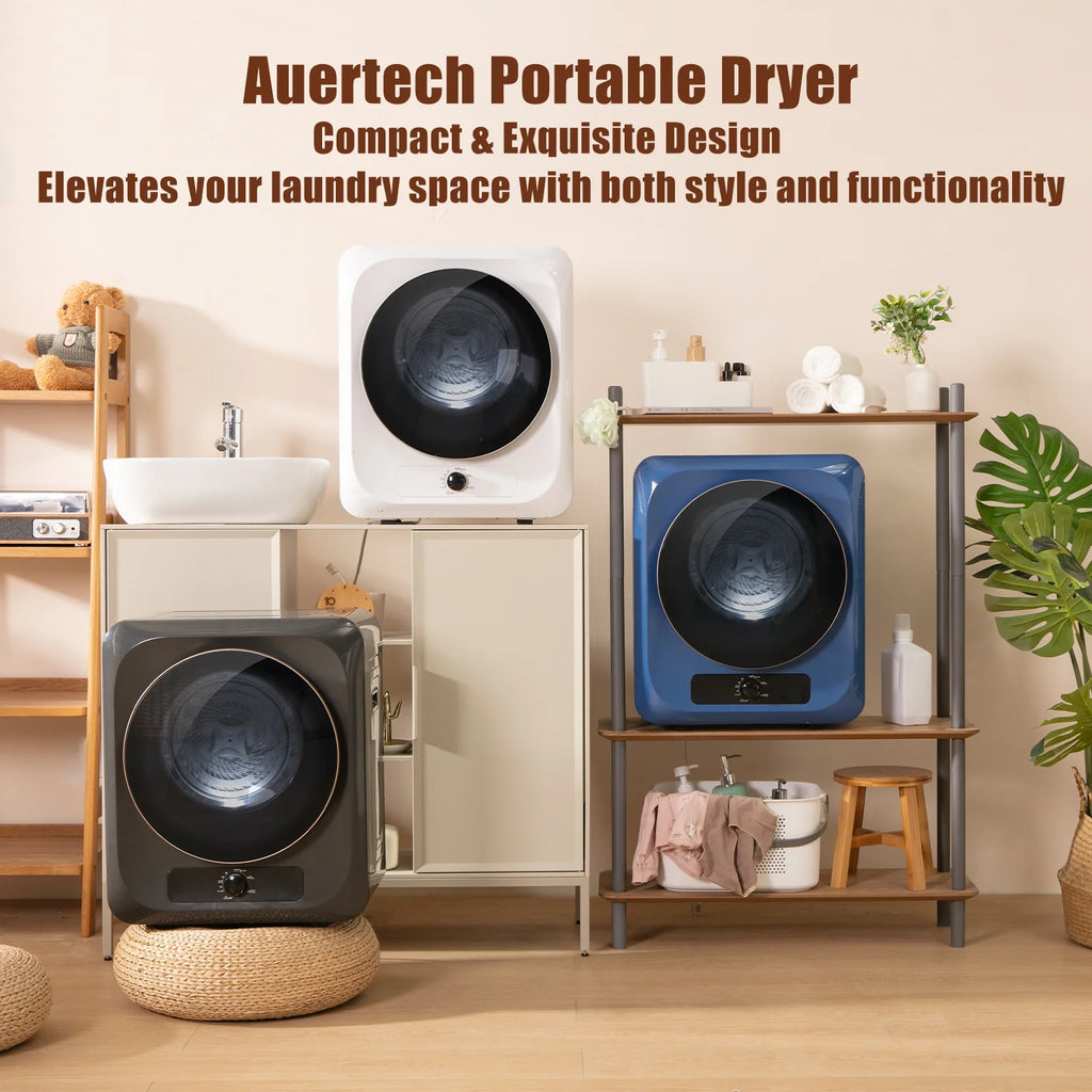 850W 1.6 Cu.ft. Portable Electric Laundry Dryer P44976