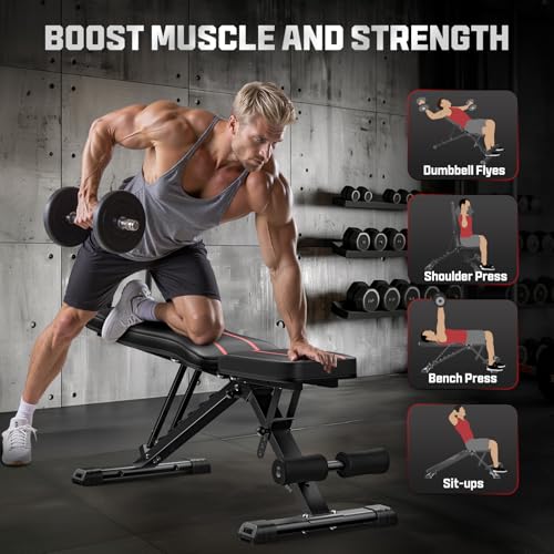 Adjustable Foldable Incline Weight Bench U3682