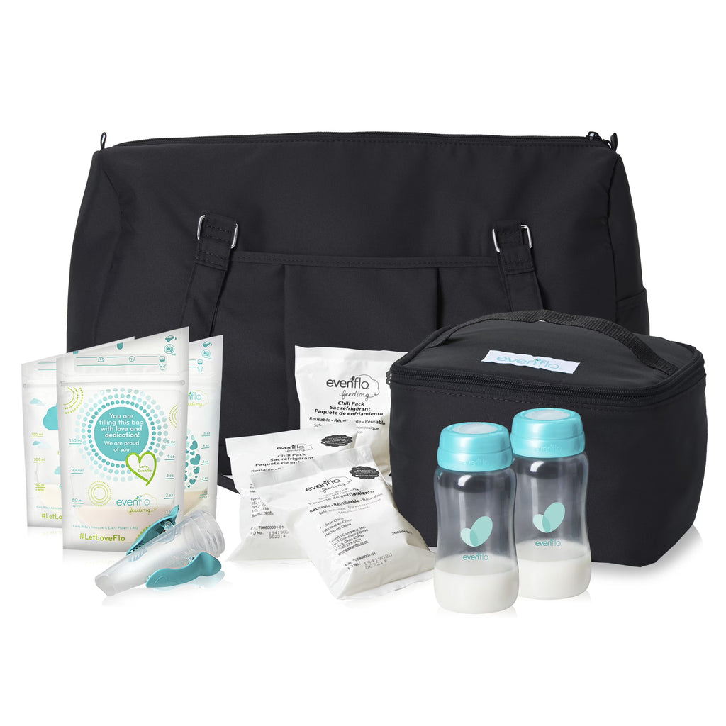 Breast Pump Accessories, Milk Storage Bags, Collection Bottles, Adapters, Ice Packs and Cooler A7639