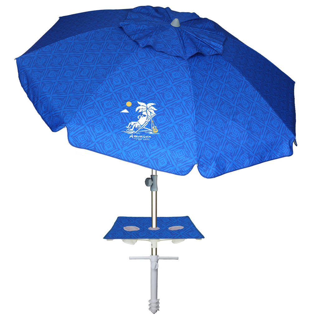 6.5ft Beach Umbrella with Sand Anchor W286