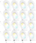 16 Pack 4 Inch LED Recessed Lighting Retrofit Conversion Kit U295422