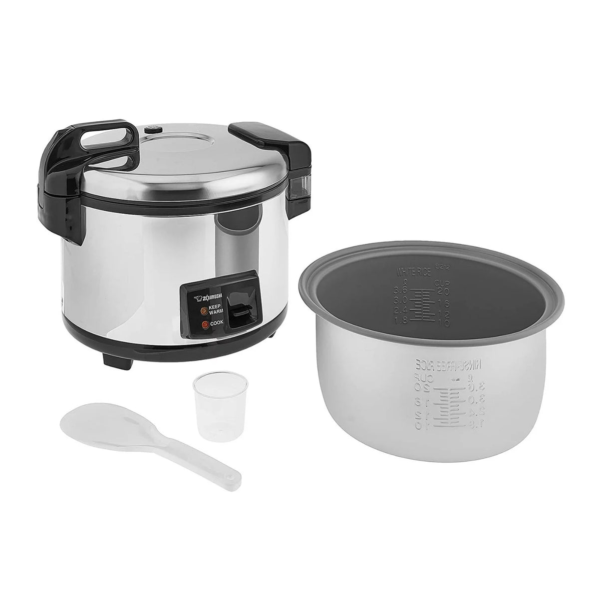 20 Cup Stainless Steel Commercial Rice Cooker and Warmer G928254