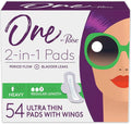 Feminine Pads with Wings, Regular, 54 Count J371