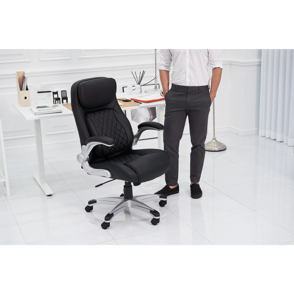 Ergonomic PU Leather Office Chair J4353