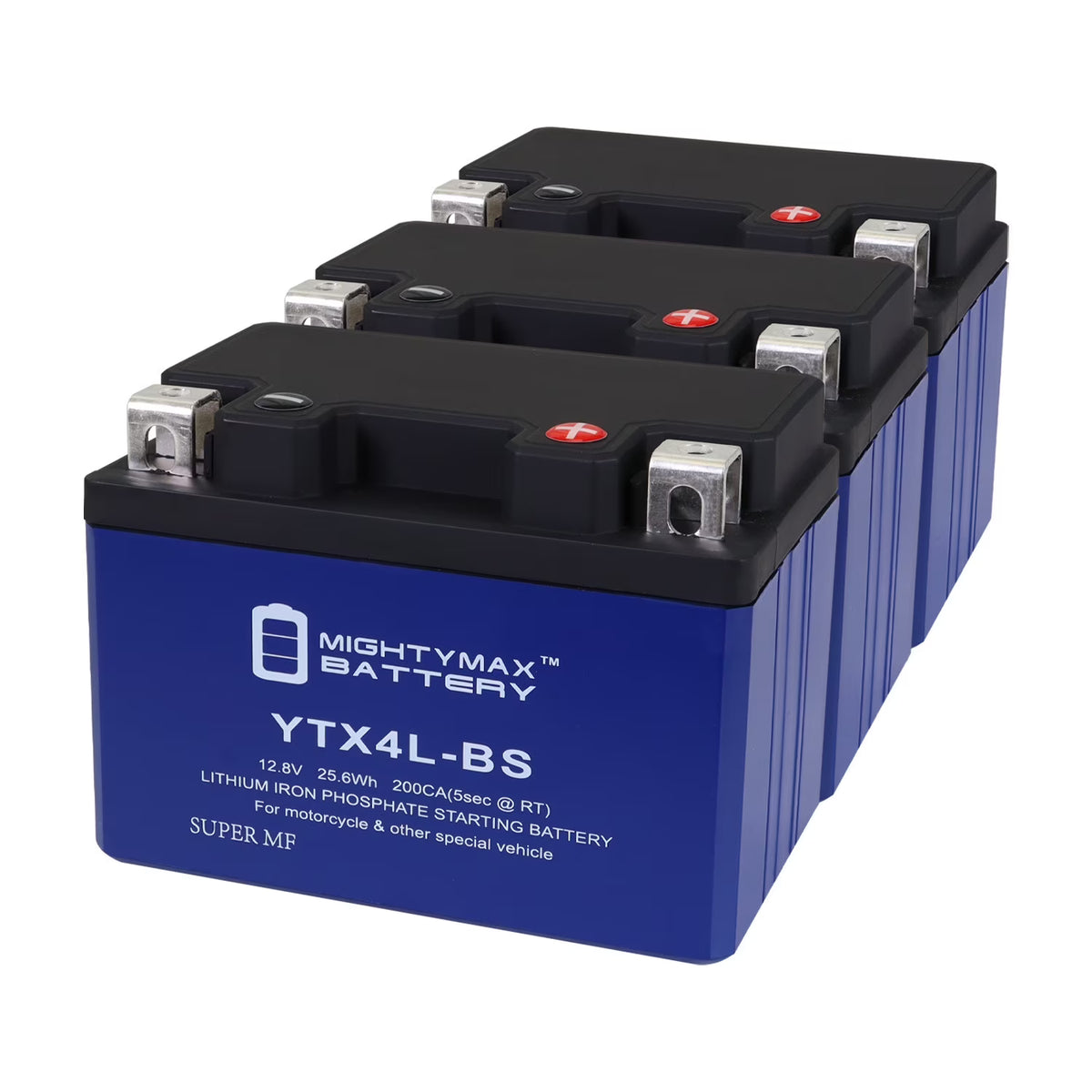 3 Pack Lithium Replacement Battery for Honda Scooters N54159