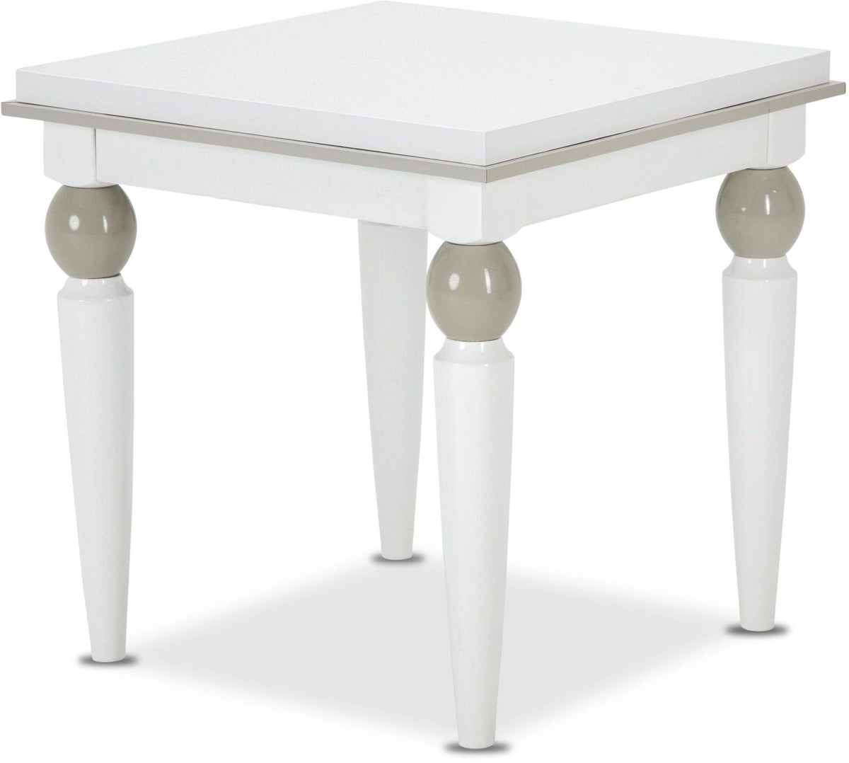 Cloud White End Table I258
