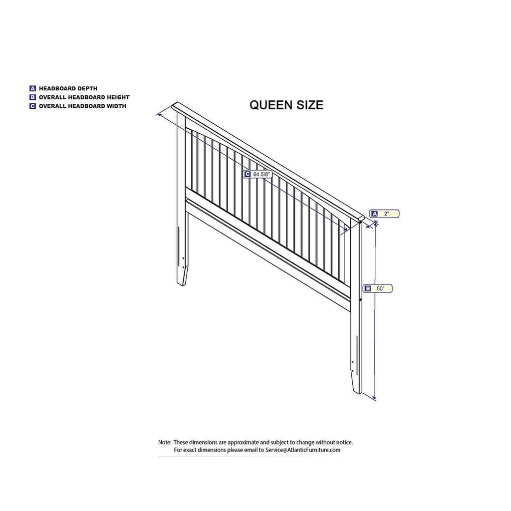 Espresso Queen Headboard G1591