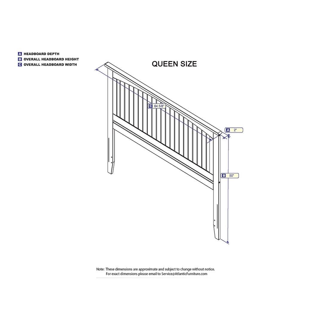 Espresso Queen Headboard G1591