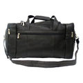 Leather Travel Duffel Bag with Side Pockets B226208