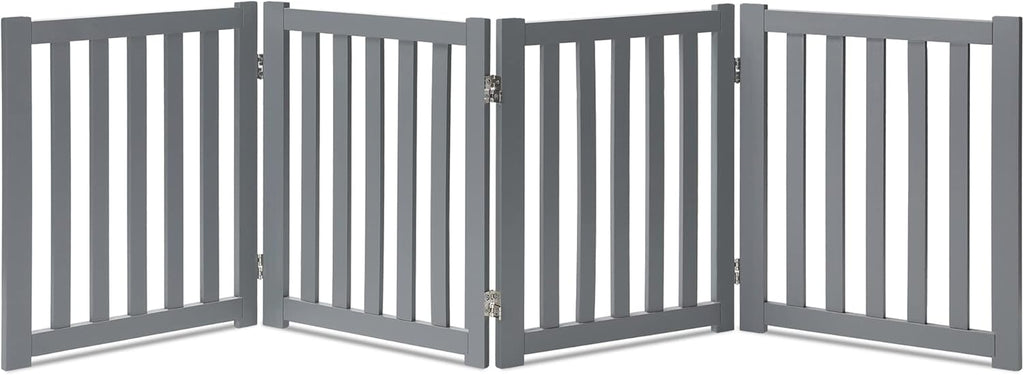Oak Wood Foldable Pet Gate Y315