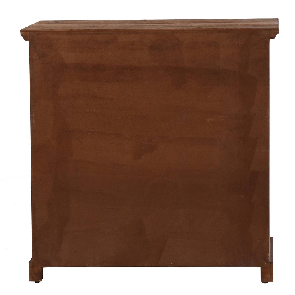 Light Pine Black Cabinet V81167