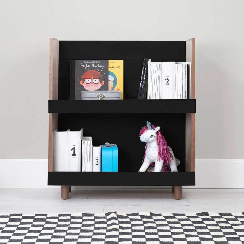 Kids Bookcase Walnut Pink A350564