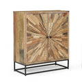 Handcrafted Wooden 2 Door Cabinet Z17083