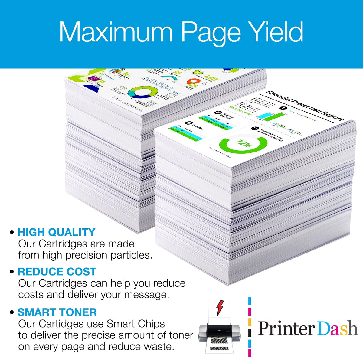 Replacement Black High Yield Inkjet (2/PK) P306977