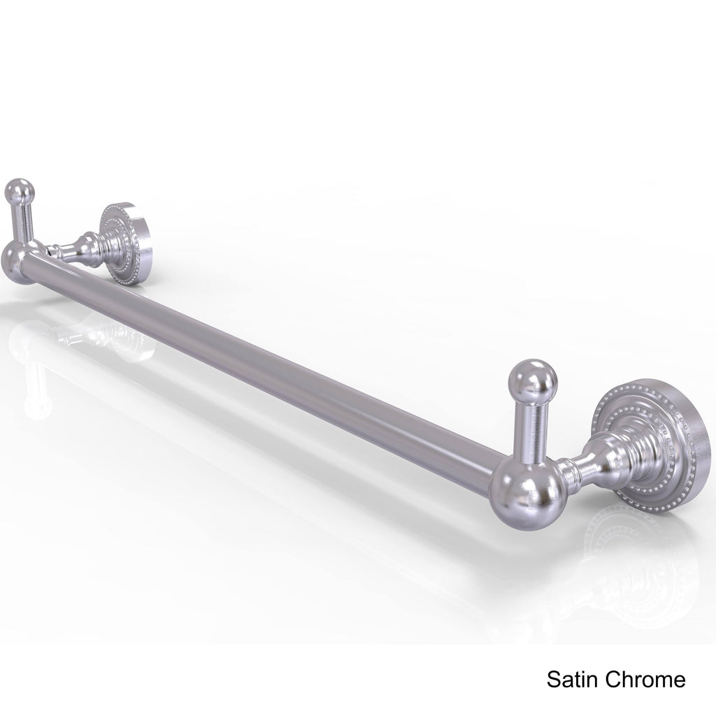 Antique Bronze 18 inch Towel Bar with Integrated Hooks K1126