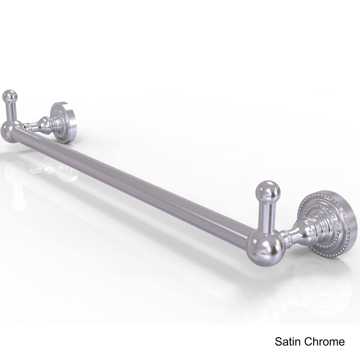 Antique Bronze 18 inch Towel Bar with Integrated Hooks K1126