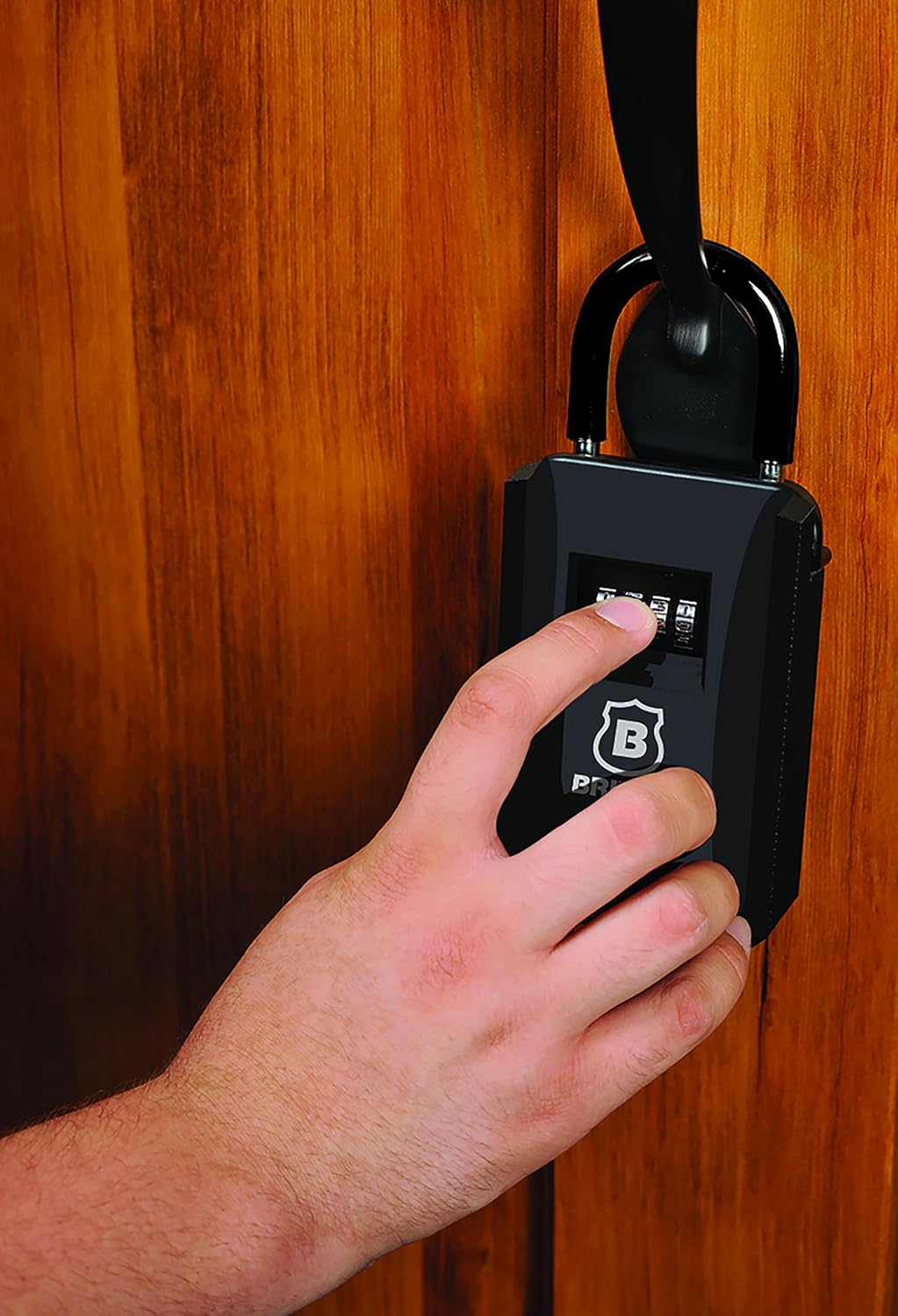 Combination Lock Box with Hardened Steel Shackle Pack of 2 L7688