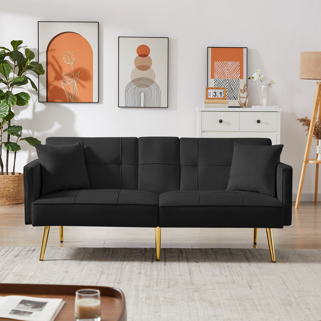 Velvet Sofa Bed O23056