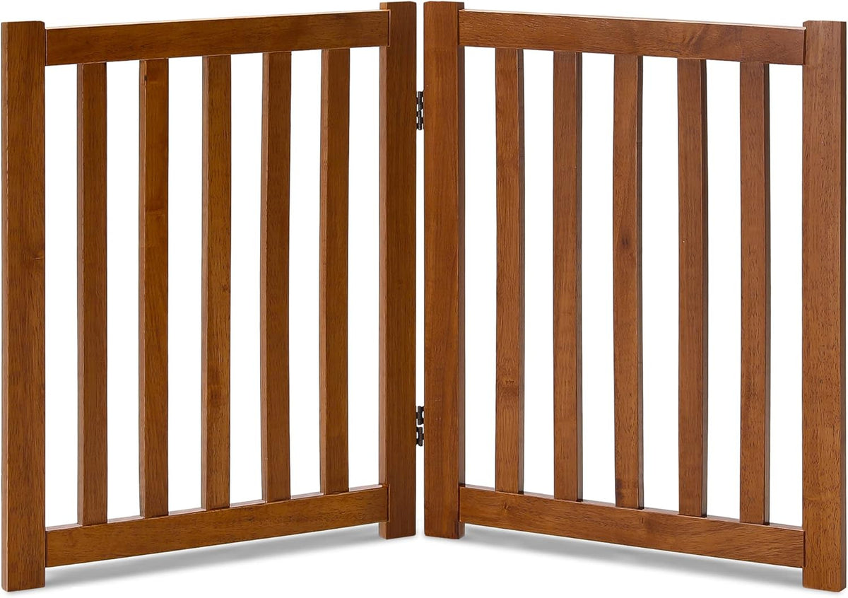 Oak Wood Foldable Pet Gate Y315