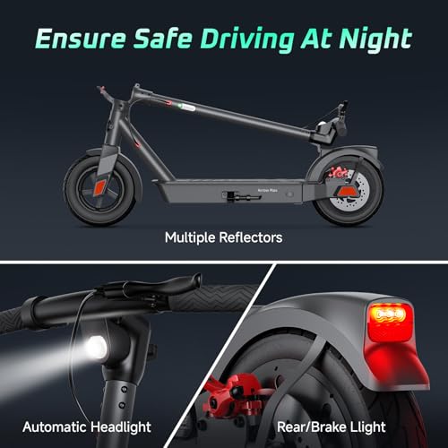 Electric Scooter with 500W Motor, Pneumatic Tires, Foldable R6917