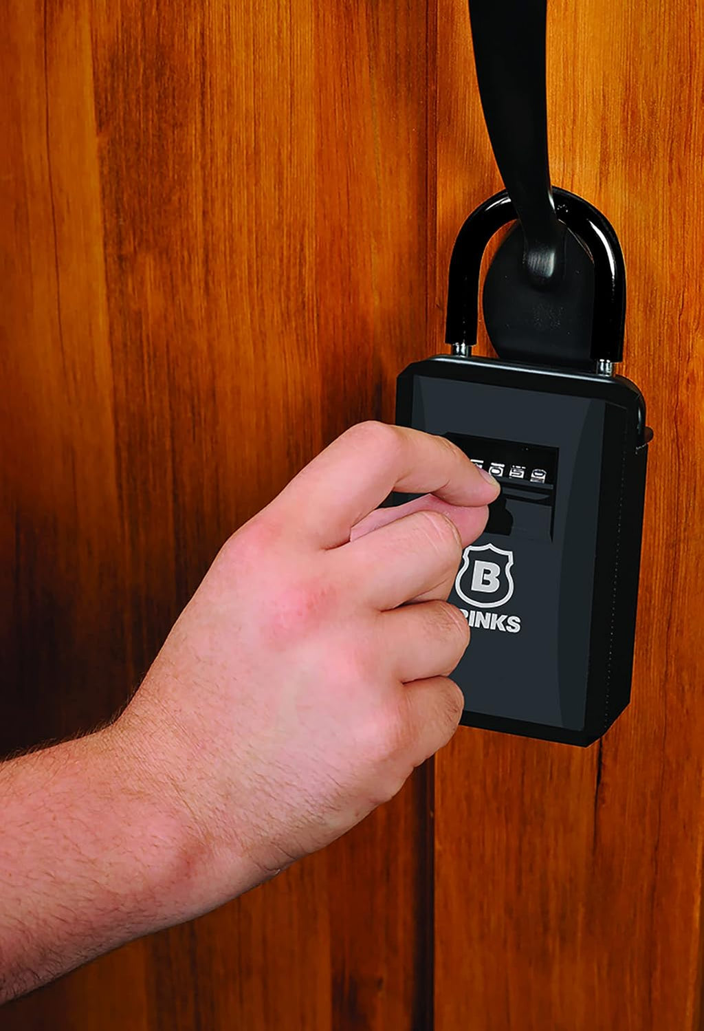 Combination Lock Box with Hardened Steel Shackle Pack of 2 L7688