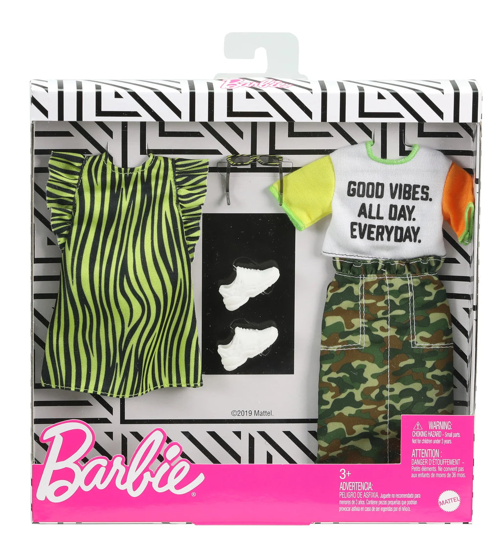 Camo Skirt 2-Pack Clothing & Accessories Set J341