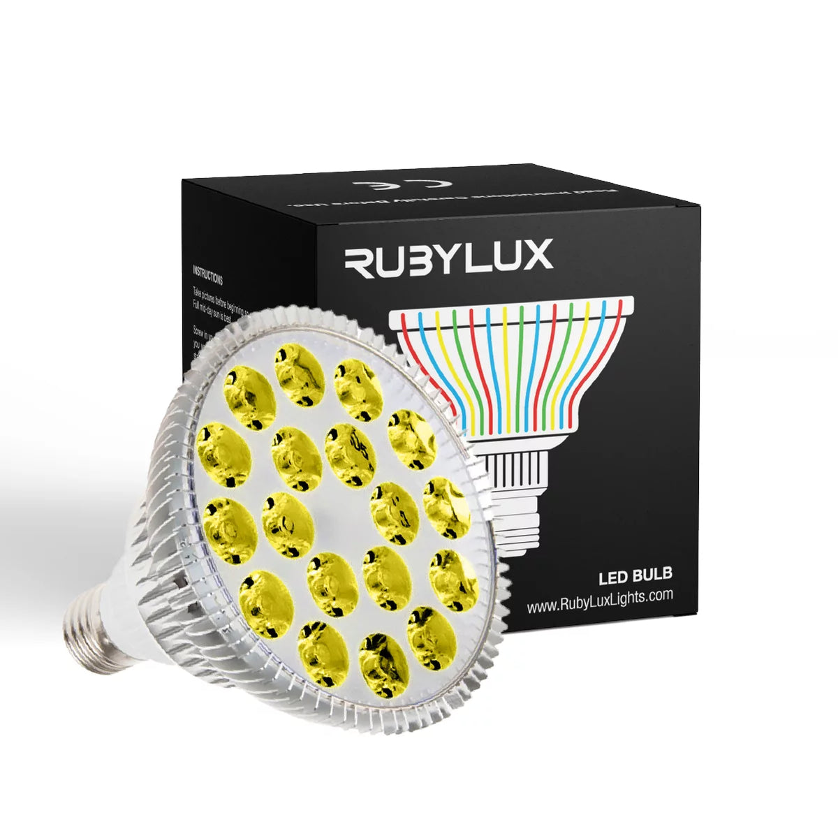 Yellow LED Bulb Large 120V U642866