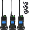 3 Packs Rechargeable UHF Hand-held Two Way Radios I971