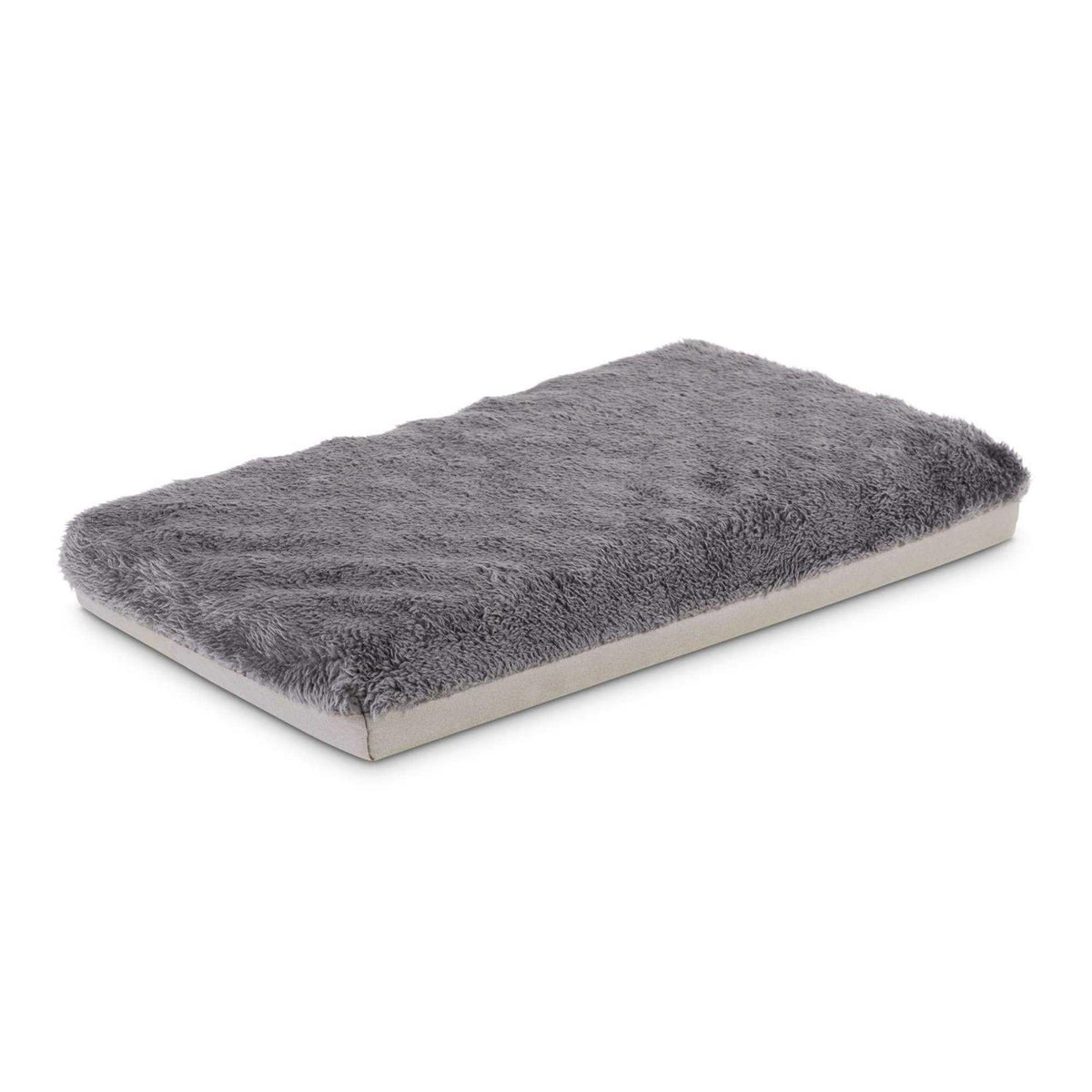 Dark Grey Foam Dog Crate Mat and Pet Bed W1136