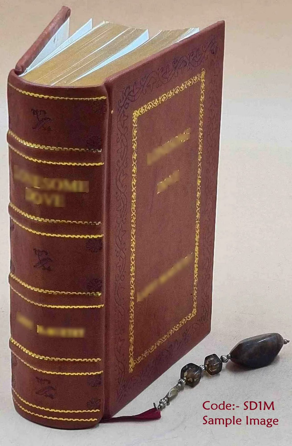 Premium Leather Bound Book L877