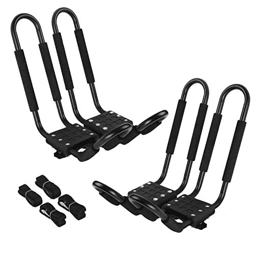 Kayak Roof Rack J-Bar Carrier Set of 4 K142
