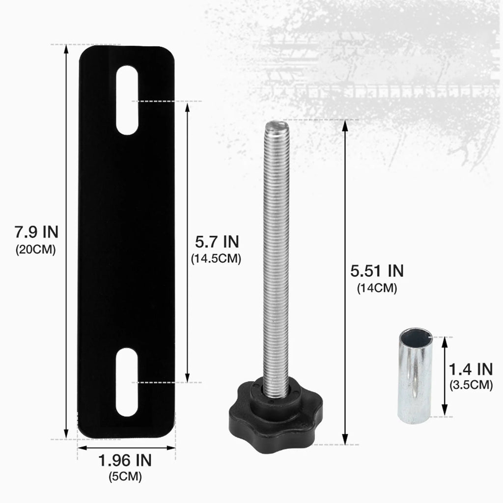 Recovery Board Mount Tracks Car Van Mounting Fitting Set Roof Rack Accessories T5495