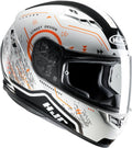 Black-Red XL Motorcycle Helmet K617