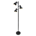 3-Light Traditional Floor Lamp in Black O53895