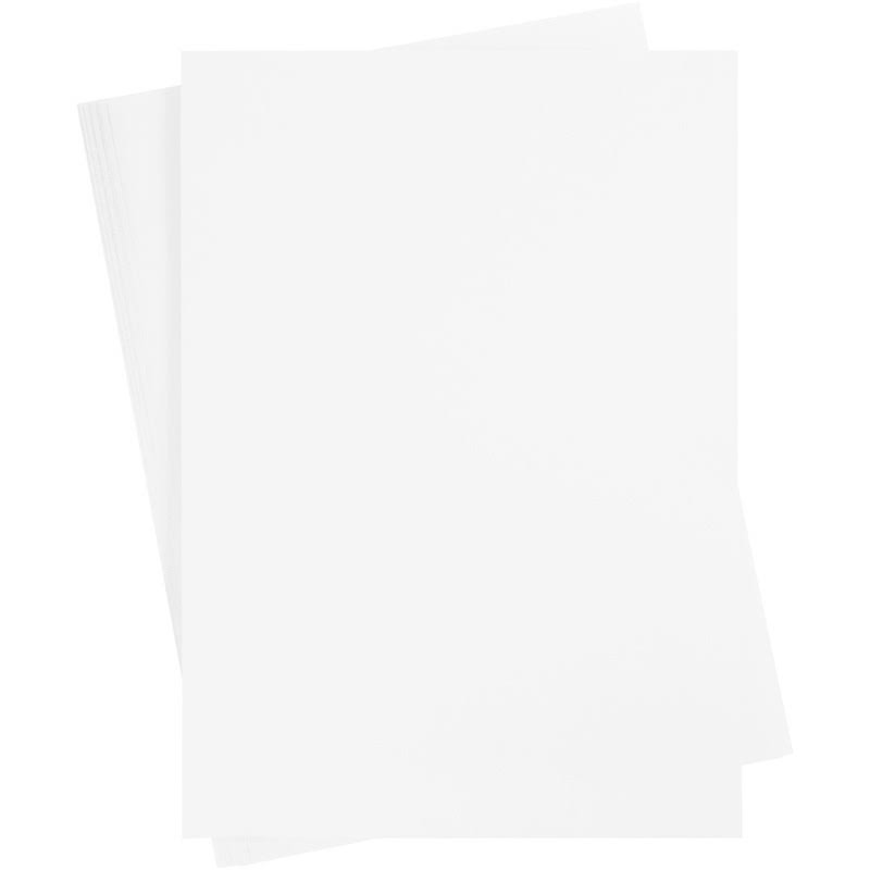 10 Sheets 270-300 G Card, Snow White L968