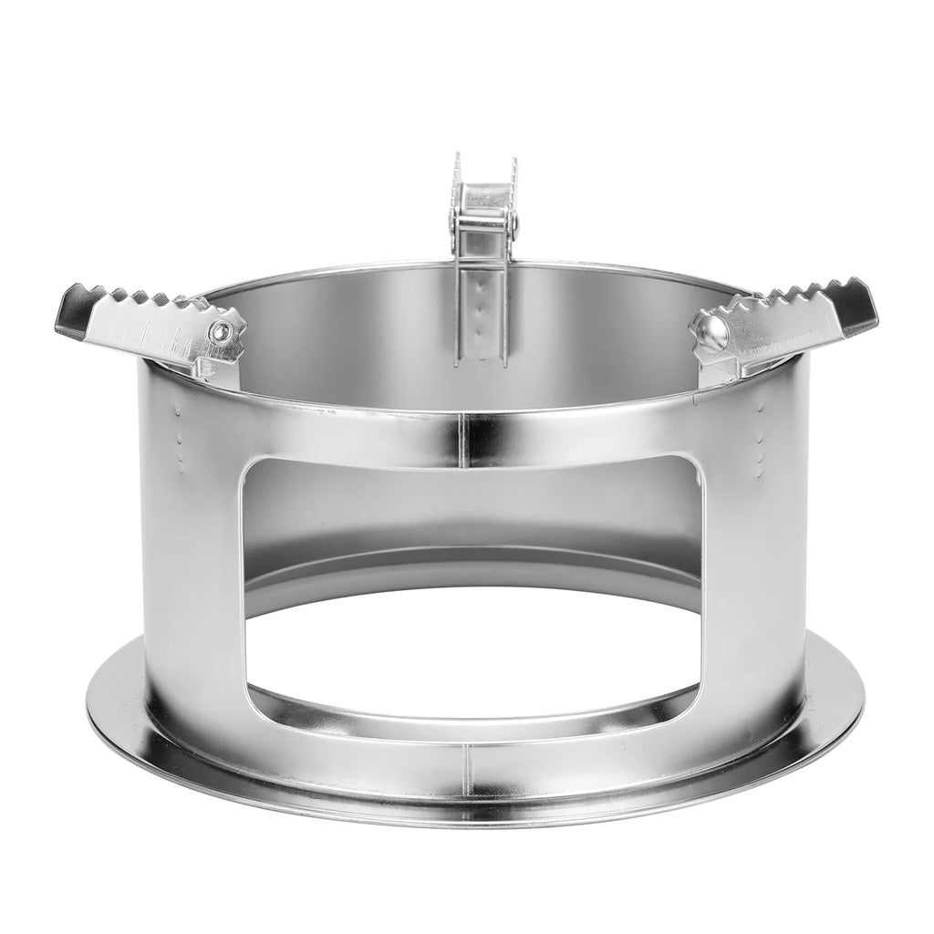 Windproof Stainless Steel Detachable Wood Stove N454
