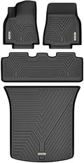 Custom Fit All Weather Floor Liners and Cargo Mats Set for Tesla Model Y B358