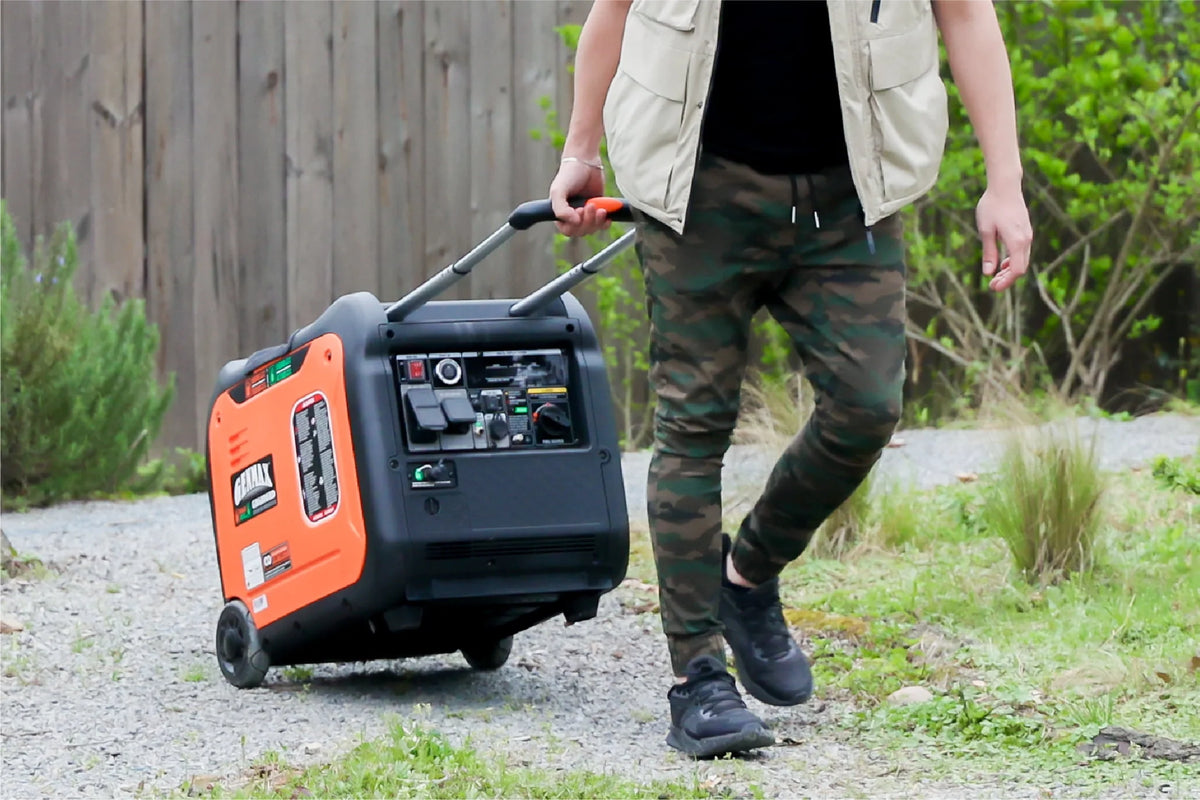 6000W Dual Fuel Quiet Portable Inverter Generator F286244