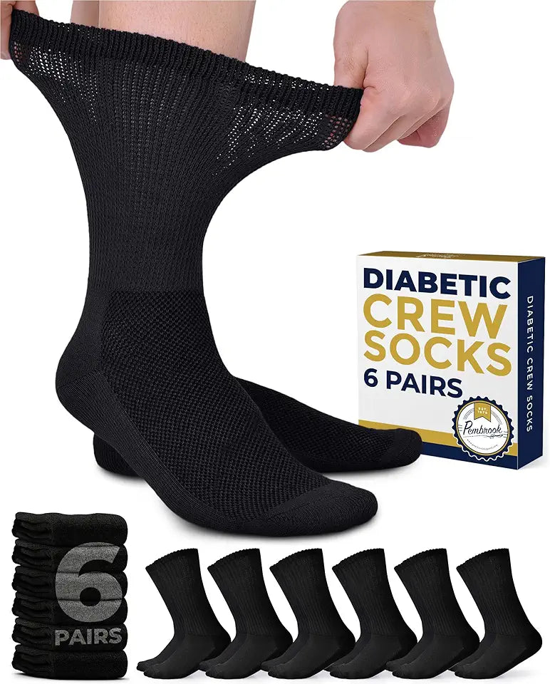 Diabetic Socks for Men and Women Z570