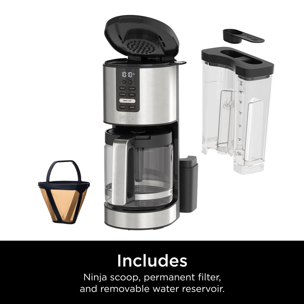 14-Cup Programmable Coffee Maker with Glass Carafe C854687