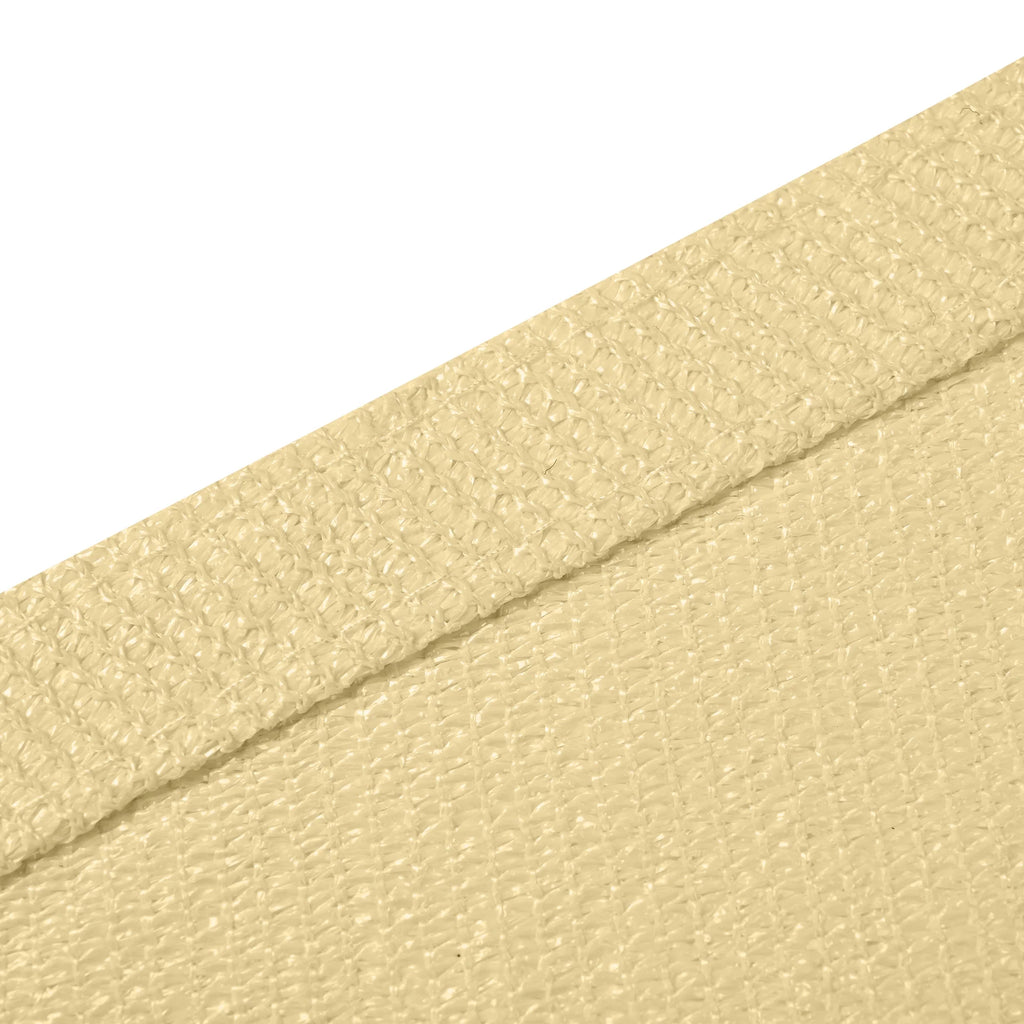 Beige Rectangle Sun Shade Sail G939105