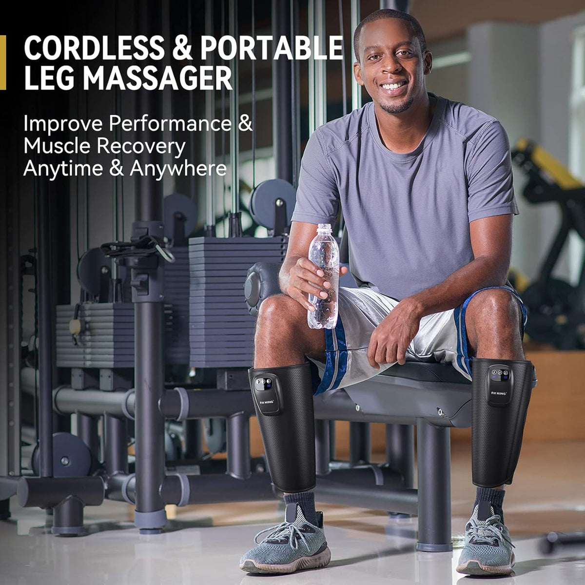 Cordless Calf Massager with 3 Modes 3 Intensities T183232
