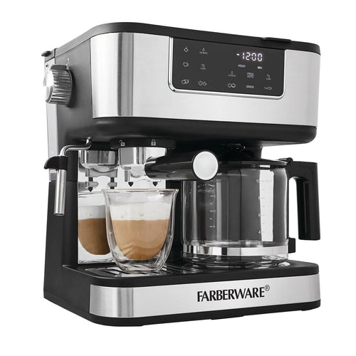 10 Cup Coffee and Espresso Maker B821016