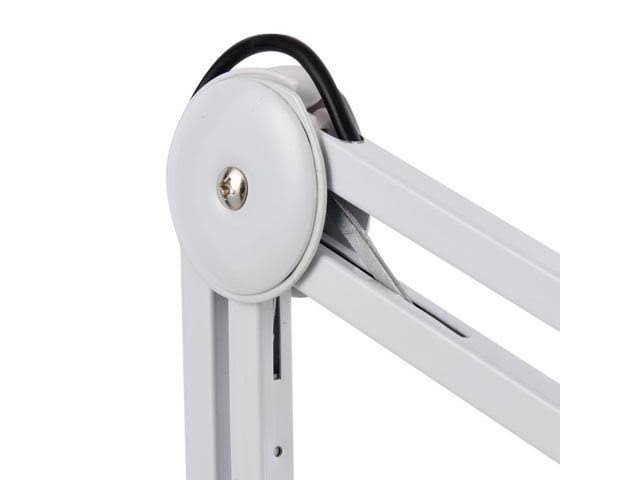 5X Magnification Rolling Floor Stand Magnifying Magnifier LED Lamp Square Salon Equipment V519